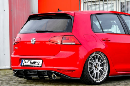 Ingo Noak - Gefräster Heckansatz mit Finnen V2 für VW Golf 7 GTI + GTD AU ab Bj. 2013-2017
