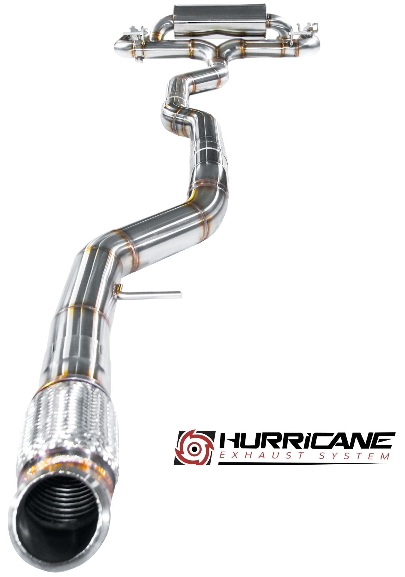 Hurricane - 3,5" Abgasanlage für BMW F87 M2 N55 370PS