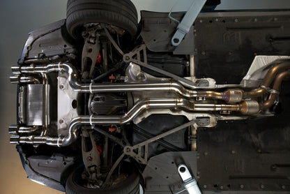 Hurricane 3,5" Straight Pipe Abgasanlage für BMW M3 F80 431PS