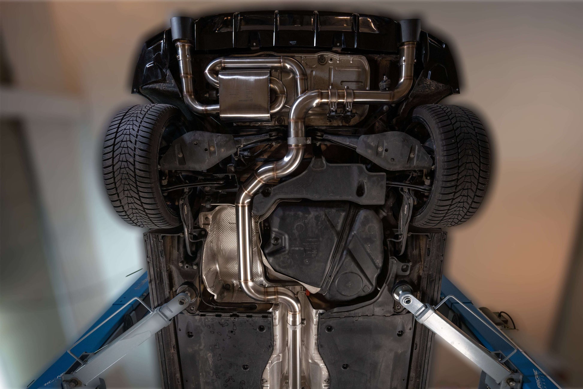 Hurricane Exhaust - 3.5" Klappenabgasanlage VW Golf 8 GTI