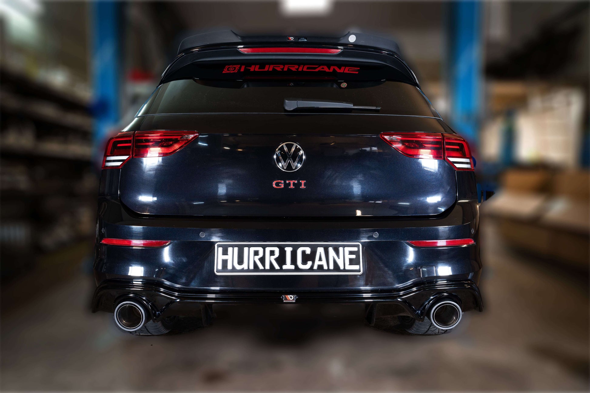Hurricane Exhaust - 3.5" Klappenabgasanlage VW Golf 8 GTI