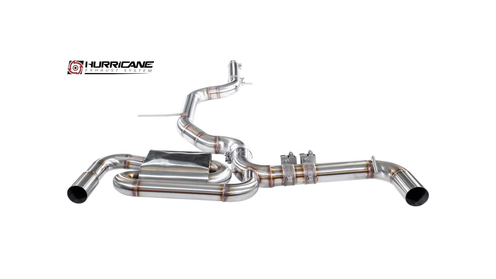 Hurricane Exhaust - 3.5" Klappenabgasanlage VW Golf 8 GTI