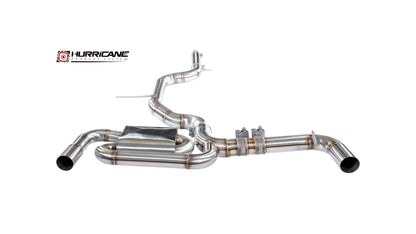 Hurricane Exhaust - 3.5" Klappenabgasanlage VW Golf 8 GTI