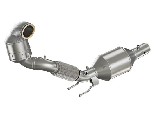 HJS Downpipe (mit CH Zulassung) Audi A1 II + VW Polo V6 GTI (147 KW / Engine DKZC) - 90 82 1165