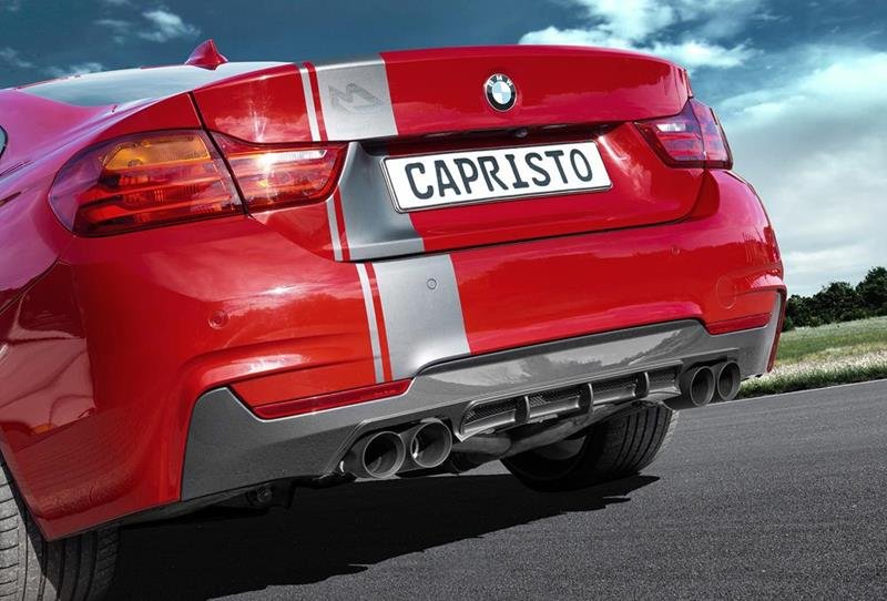 Capristo Sportauspuff BMW 435i F32 / F33 / F36 mit CH Zulassung - TUNING SWITZERLANDAbgasanlagen / DownpipesTUNING SWITZERLAND02690Capristo Sportauspuff BMW 435i F32 / F33 / F36 mit CH Zulassung