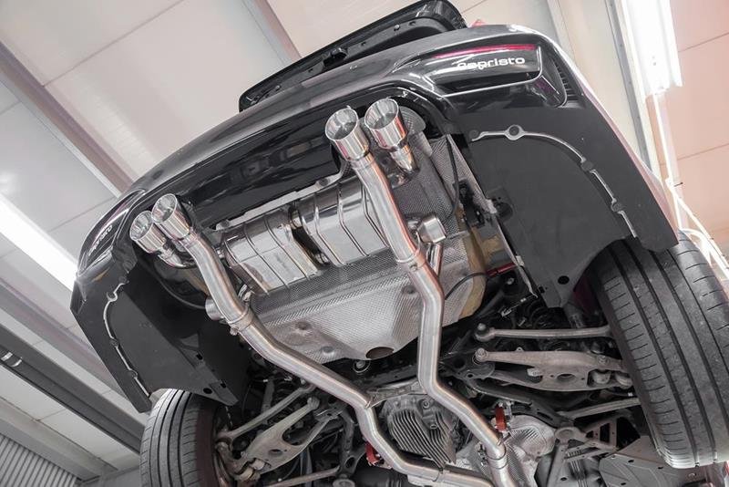 Capristo Sportauspuff BMW M3 F80 / F82 / F83 mit CH Zulassung - TUNING SWITZERLANDAbgasanlagen / DownpipesTUNING SWITZERLAND02687Capristo Sportauspuff BMW M3 F80 / F82 / F83 mit CH Zulassung