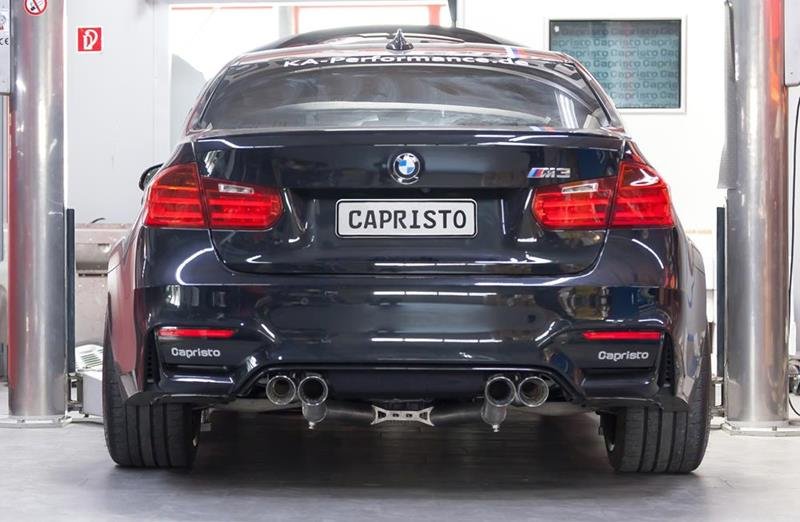 Capristo Sportauspuff BMW M3 F80 / F82 / F83 mit CH Zulassung - TUNING SWITZERLANDAbgasanlagen / DownpipesTUNING SWITZERLAND02687Capristo Sportauspuff BMW M3 F80 / F82 / F83 mit CH Zulassung