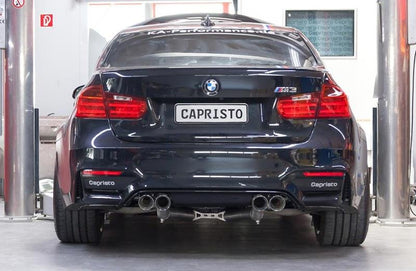 Capristo Sportauspuff BMW M3 F80 / F82 / F83 mit CH Zulassung - TUNING SWITZERLANDAbgasanlagen / DownpipesTUNING SWITZERLAND02687Capristo Sportauspuff BMW M3 F80 / F82 / F83 mit CH Zulassung
