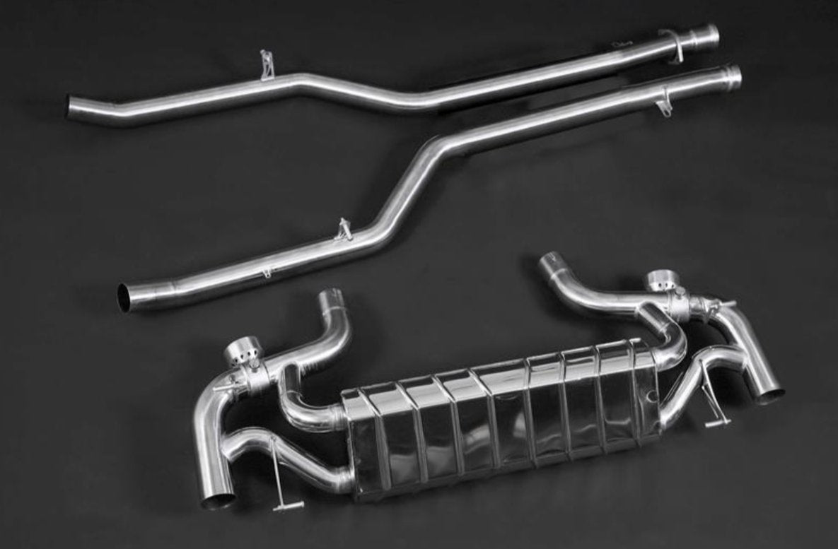Capristo Sportauspuff Mercedes SLS AMG mit CH Zulassung - TUNING SWITZERLANDAbgasanlagen / DownpipesTUNING SWITZERLAND02749Capristo Sportauspuff Mercedes SLS AMG mit CH Zulassung