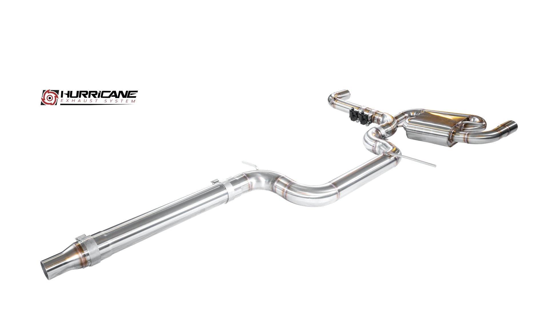 Hurricane Exhaust - 3.5" Klappenabgasanlage VW Golf 8 GTI