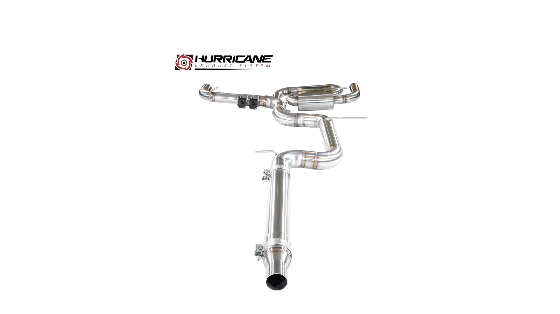 Hurricane Exhaust - 3.5" Klappenabgasanlage VW Golf 8 GTI