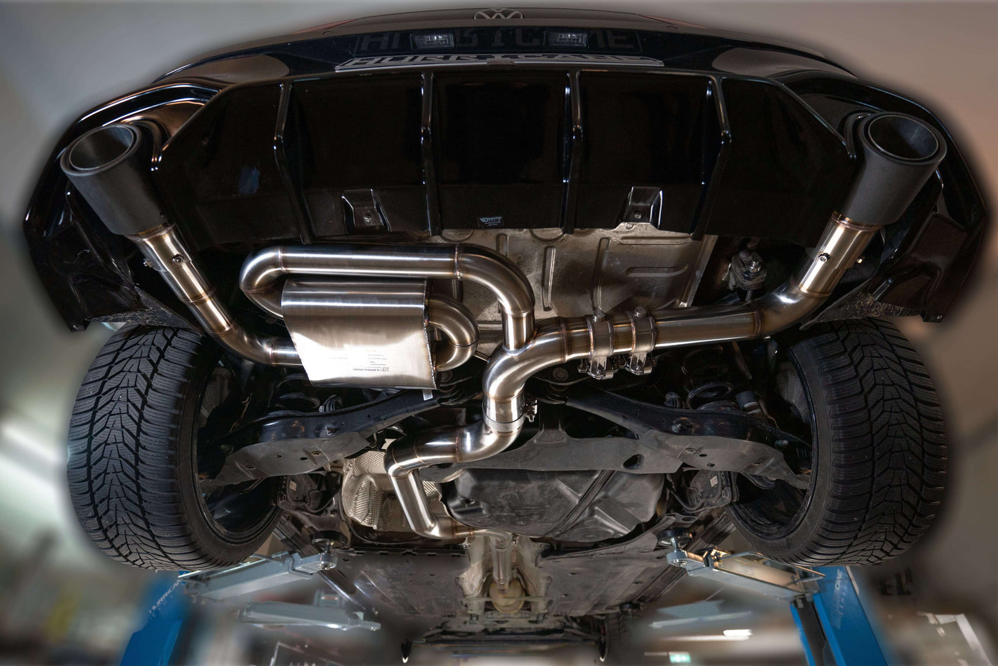 Hurricane Exhaust - 3.5" Klappenabgasanlage VW Golf 8 GTI